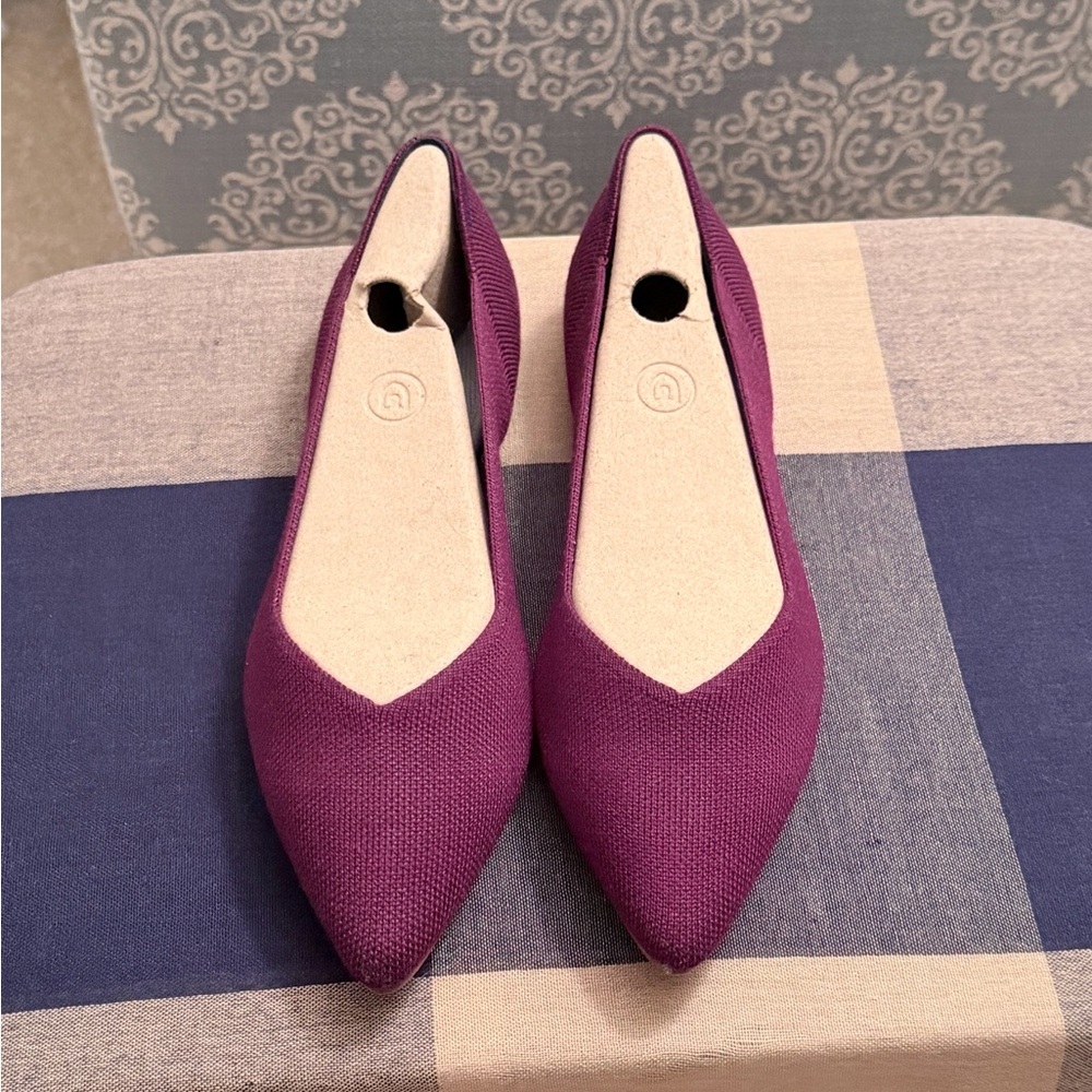 Rothy's Vibrant Purple Flats